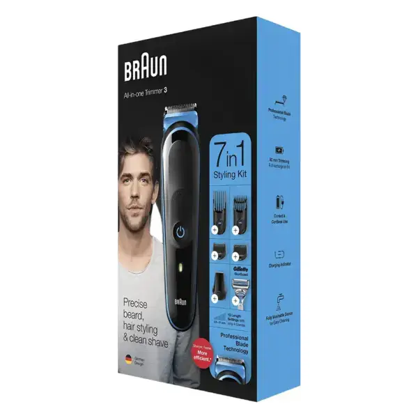⁦מכונת תספורת בראון BRAUN MGK3242⁩ – תמונה ⁦3⁩