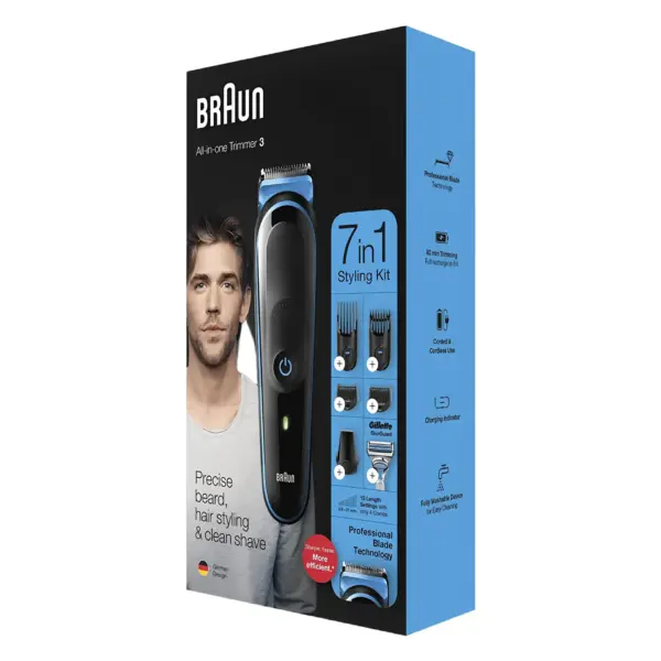 ⁦מכונת תספורת בראון BRAUN MGK3242⁩ – תמונה ⁦3⁩