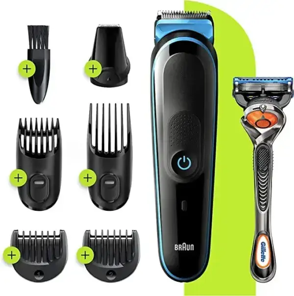 מכונת תספורת נטענת בראון BRAUN MGK5245