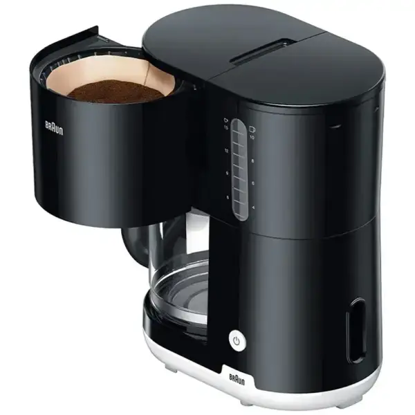 ⁦מכונת קפה פילטר בראון BRAUN KF 1100⁩ – תמונה ⁦2⁩